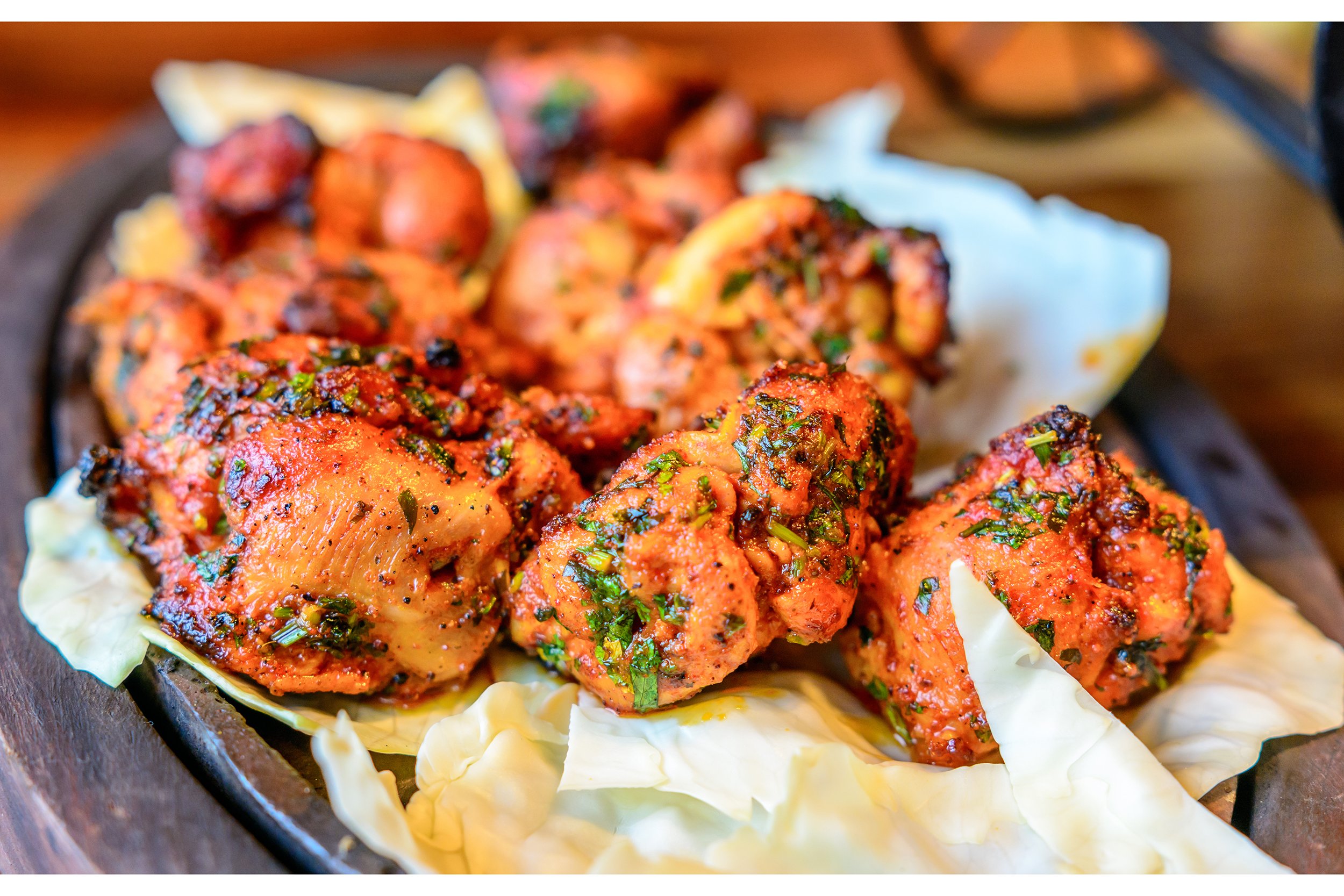 Traditional Indian Tandoori chicken
