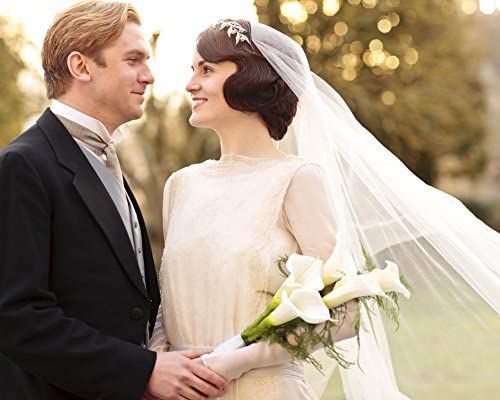 Michelle Dockery & Dan Stevens Color Downton Abbey