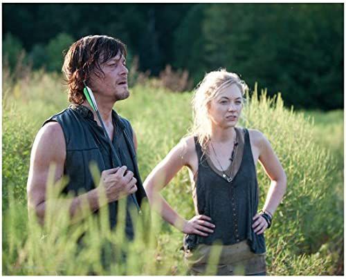 The Walking Dead Norman Reedus as Daryl with Emily Kinney as Beth
