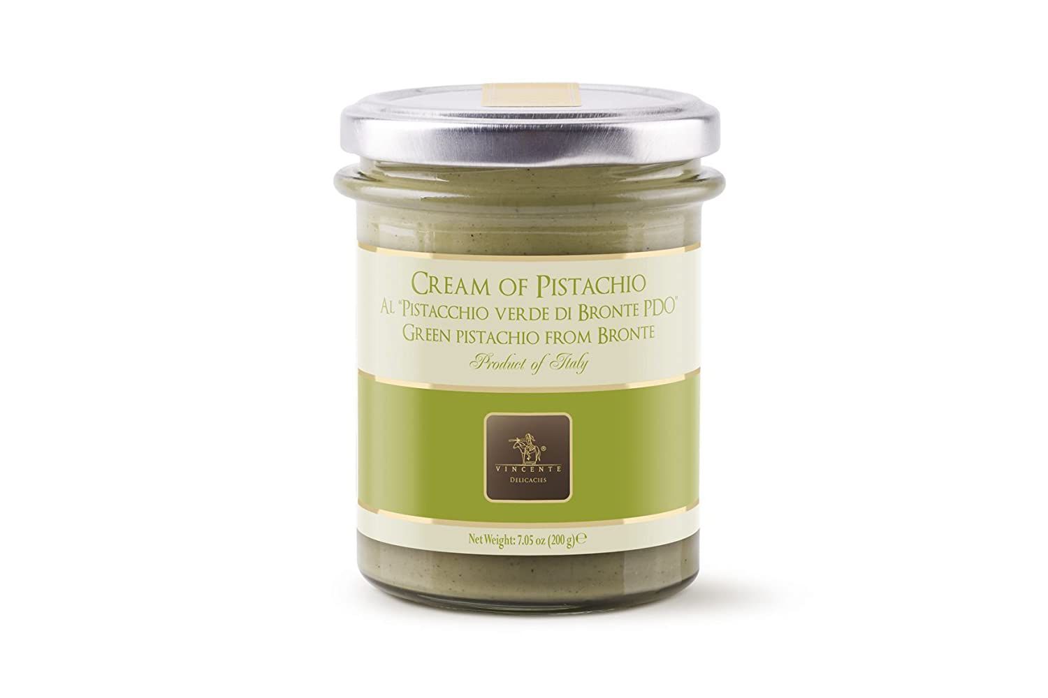 Vincente Delicacies Sicilian Cream of Pistachio Nut Spread