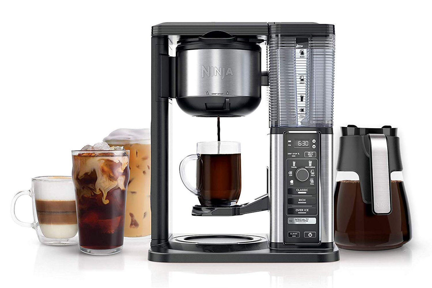 Ninja Specialty Fold-Away Frother Coffee Maker