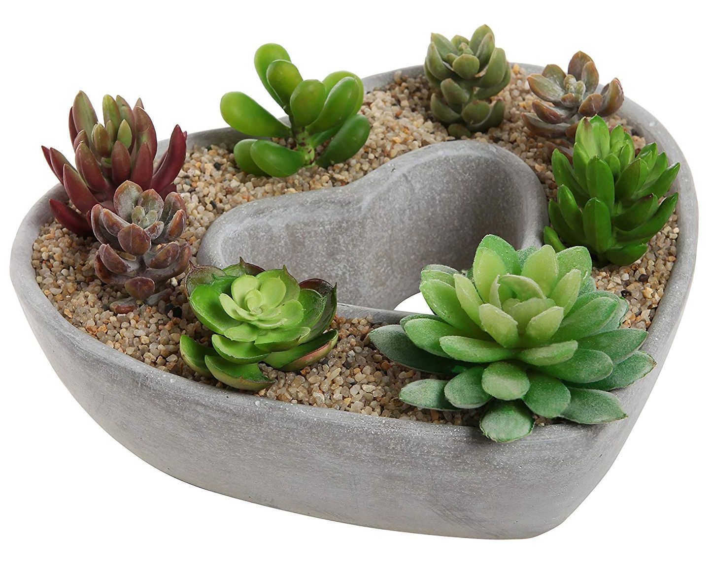 MyGift Heart Shaped Planter