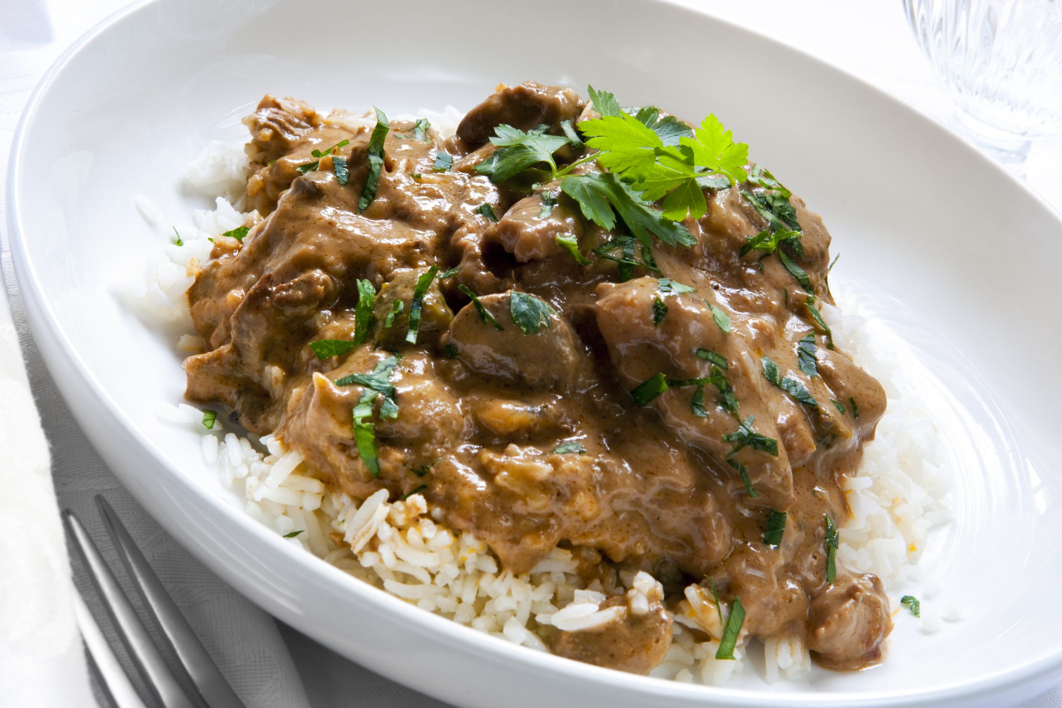 Easy Beef Stroganoff