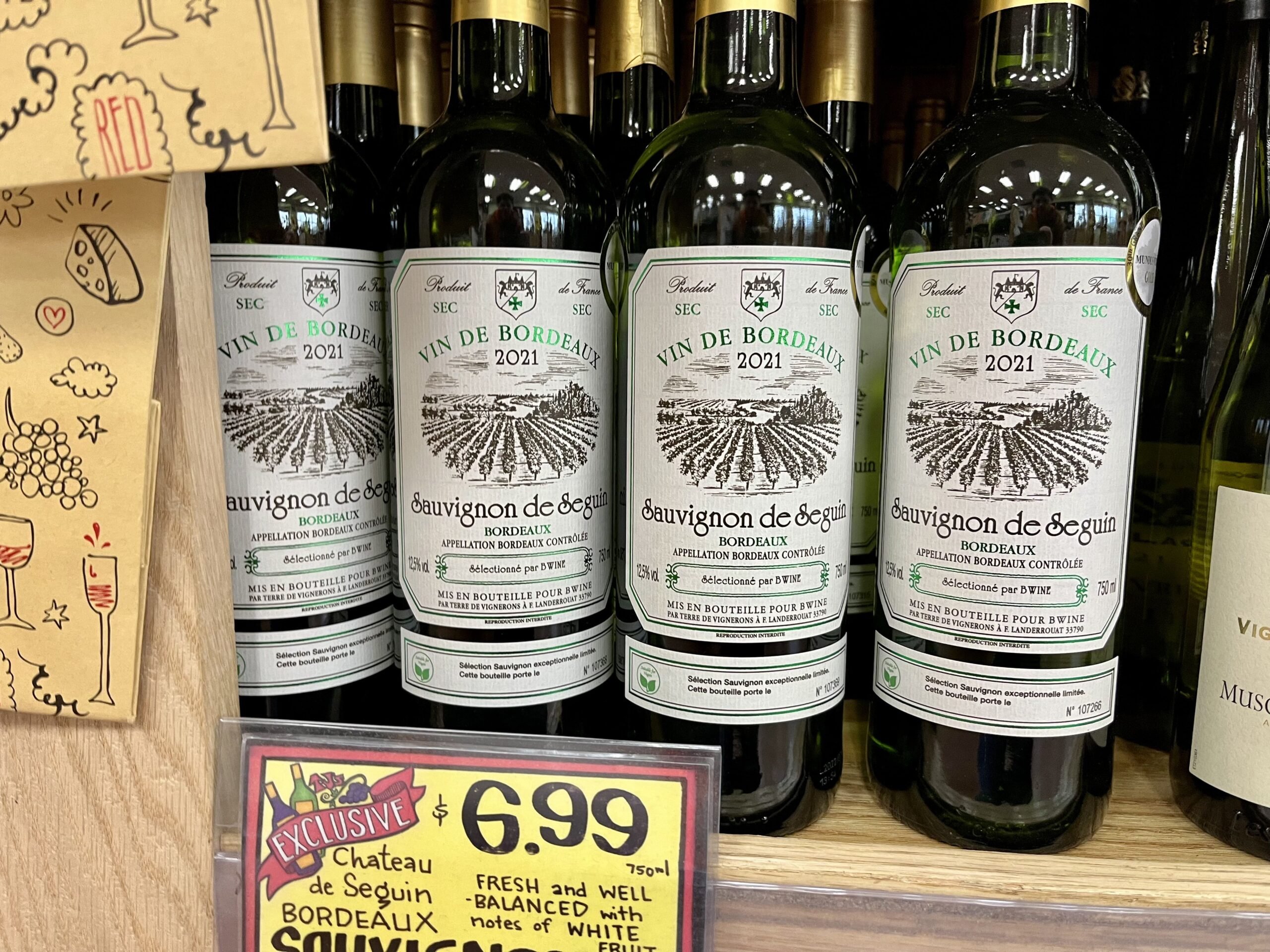 Château de Seguin Sauvignon de Seguin Bordeaux