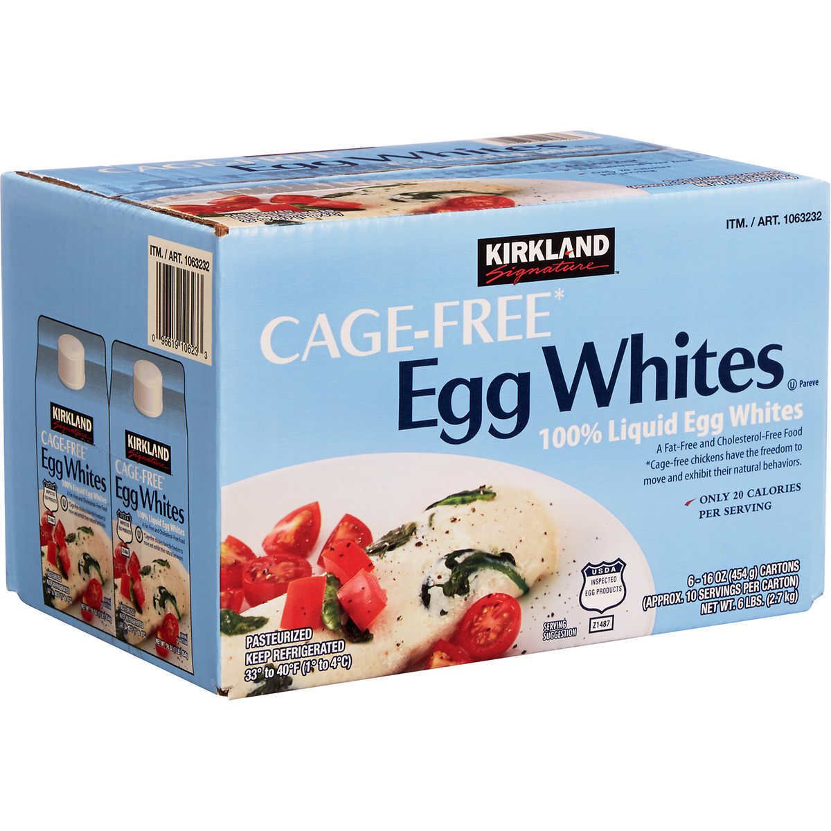 Kirkland Cage-Free Egg Whites