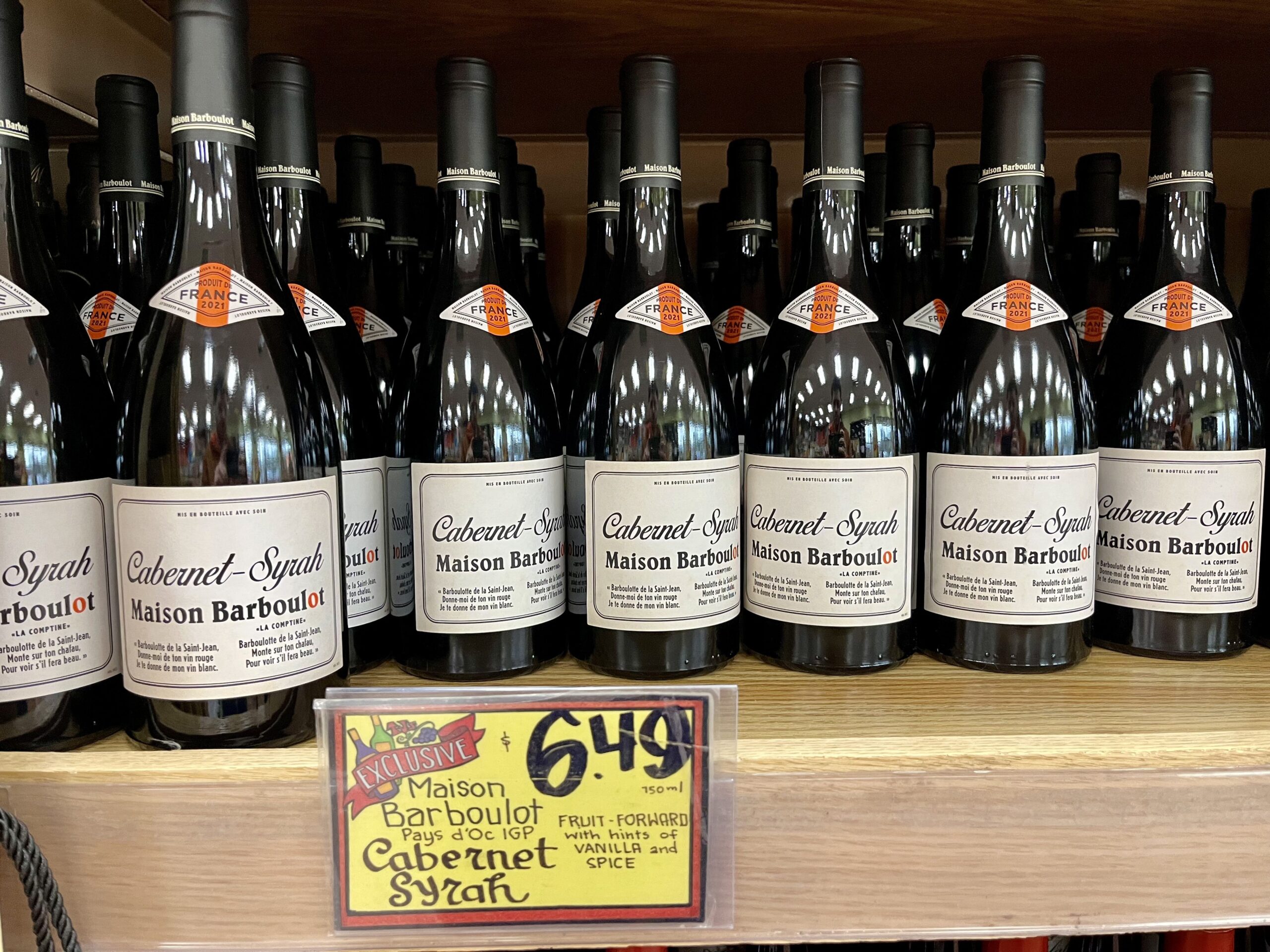 Maison Barboulot Cabernet-Syrah