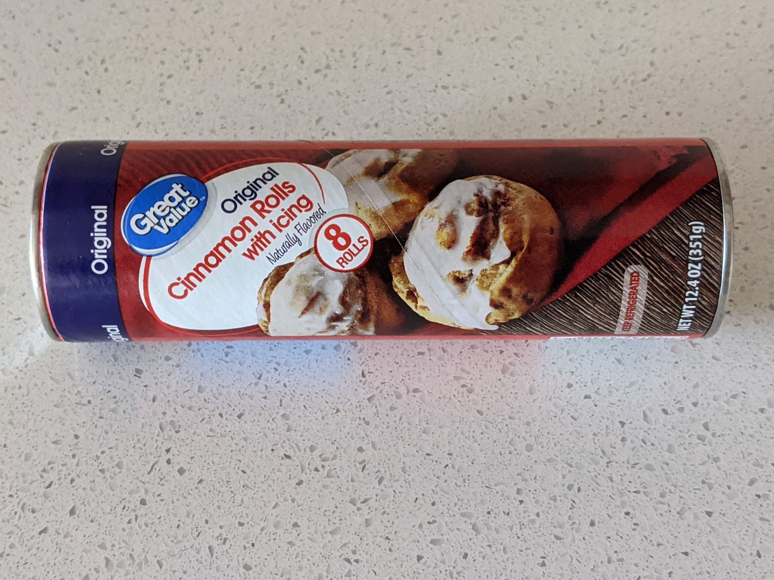 4. Great Value Original Cinnamon Rolls With Icing
