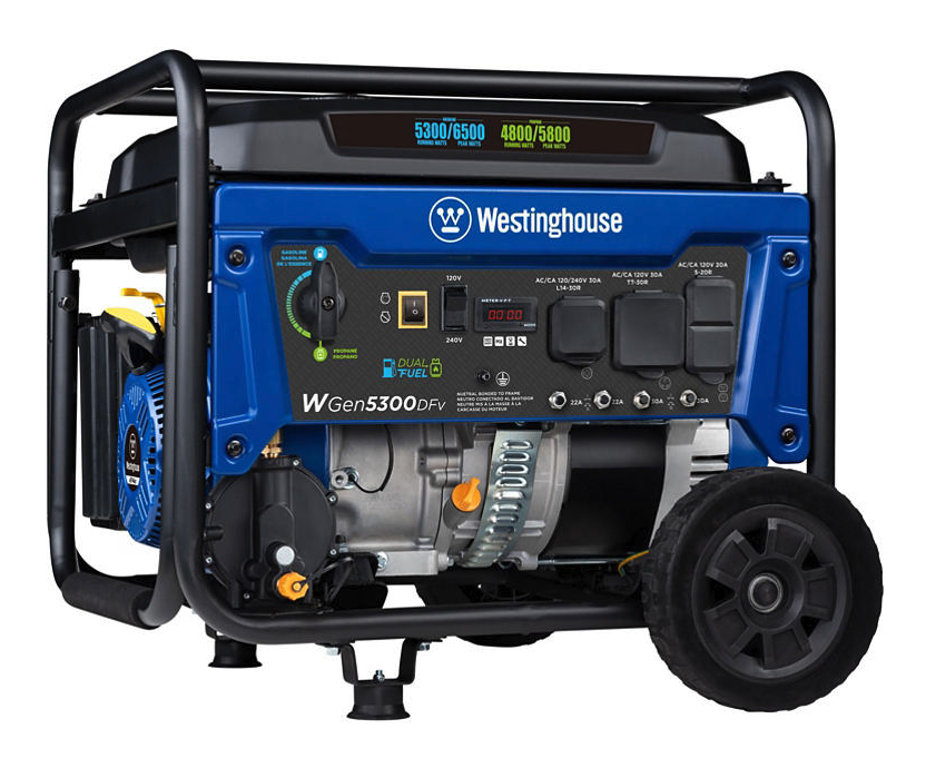 Westinghouse Dual-Fuel Portable Generator