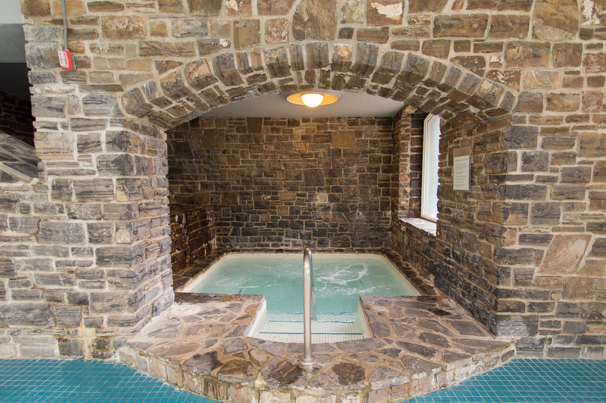 hot tub at Fairmont Banff Springs | Banff, Canada