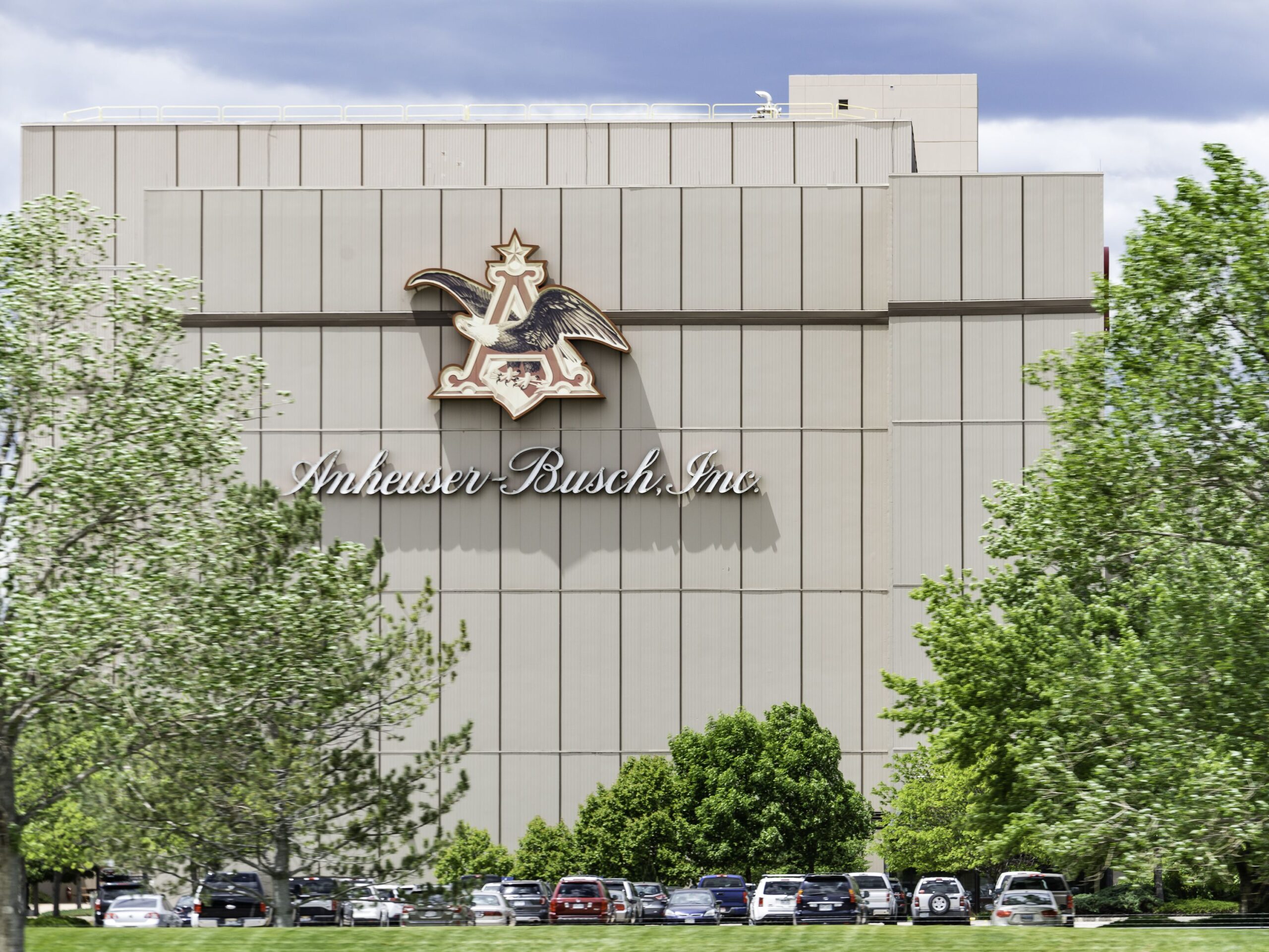 The Anheuser Busch brewery outside of Fort Collins, Colorado.
