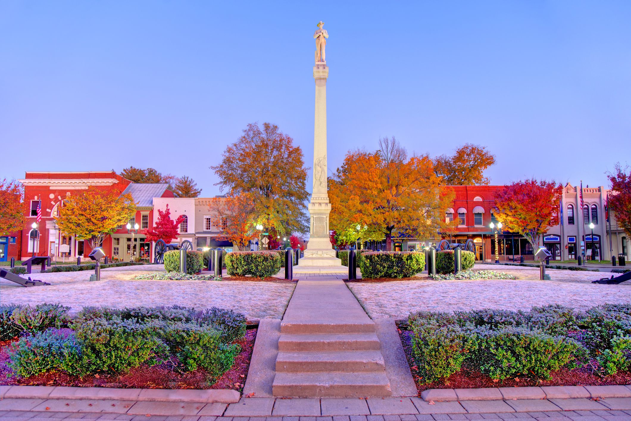 Franklin is a city in, and the county seat of, Williamson County, Tennessee, United States. About 21 miles south of Nashville