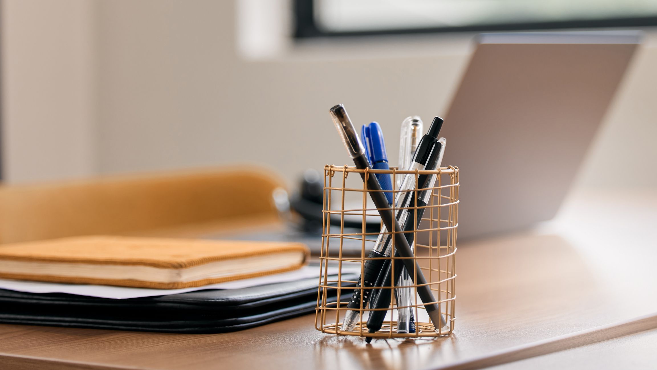 Make sure your pens are easy to find