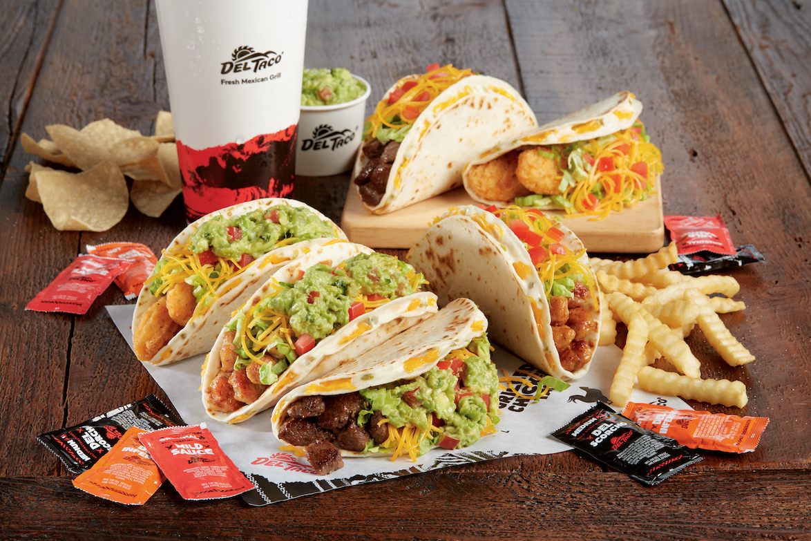 Del Taco Stuffed Quesadilla Tacos (2021)