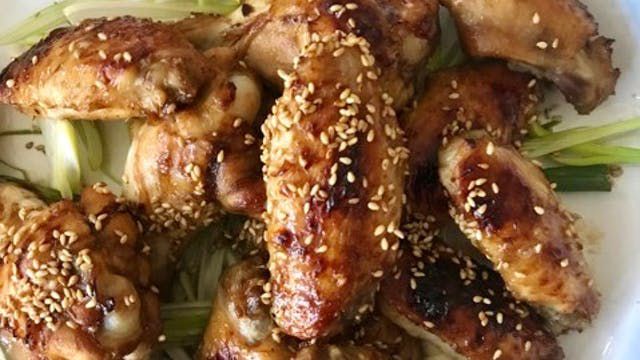 Chicken Wings on the Grill