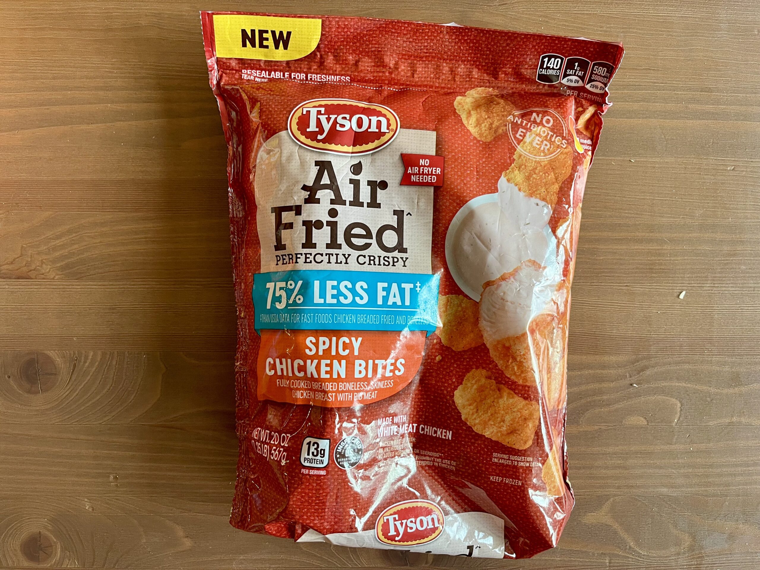 5. Tyson Air Fried Spicy Chicken Bites