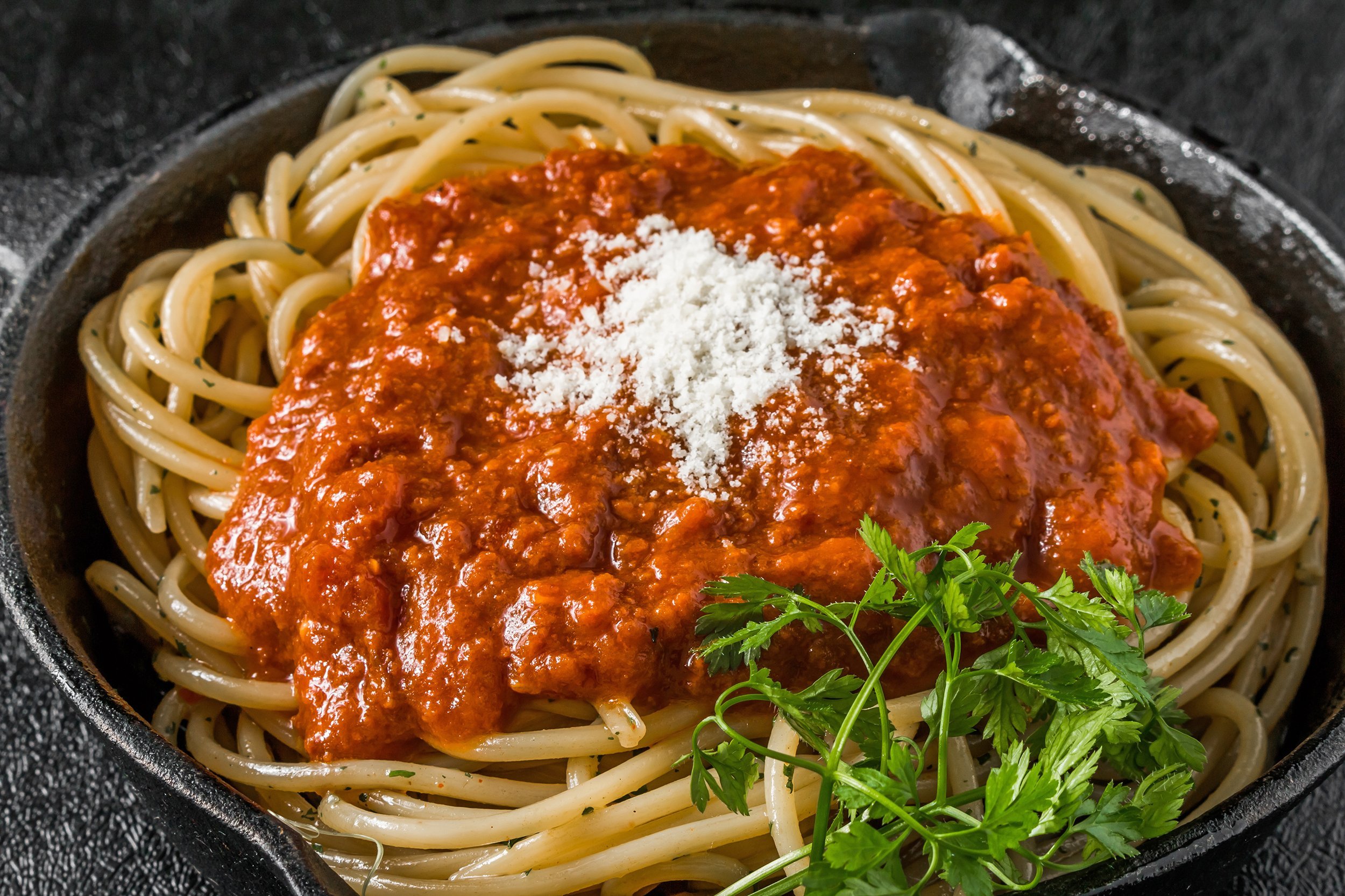 Spaghetti and Meat Sauce