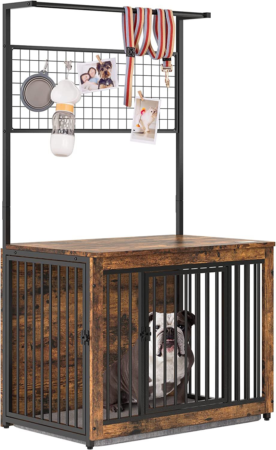 Fourfurpets 3 in 1 Furniture Style Dog Crate