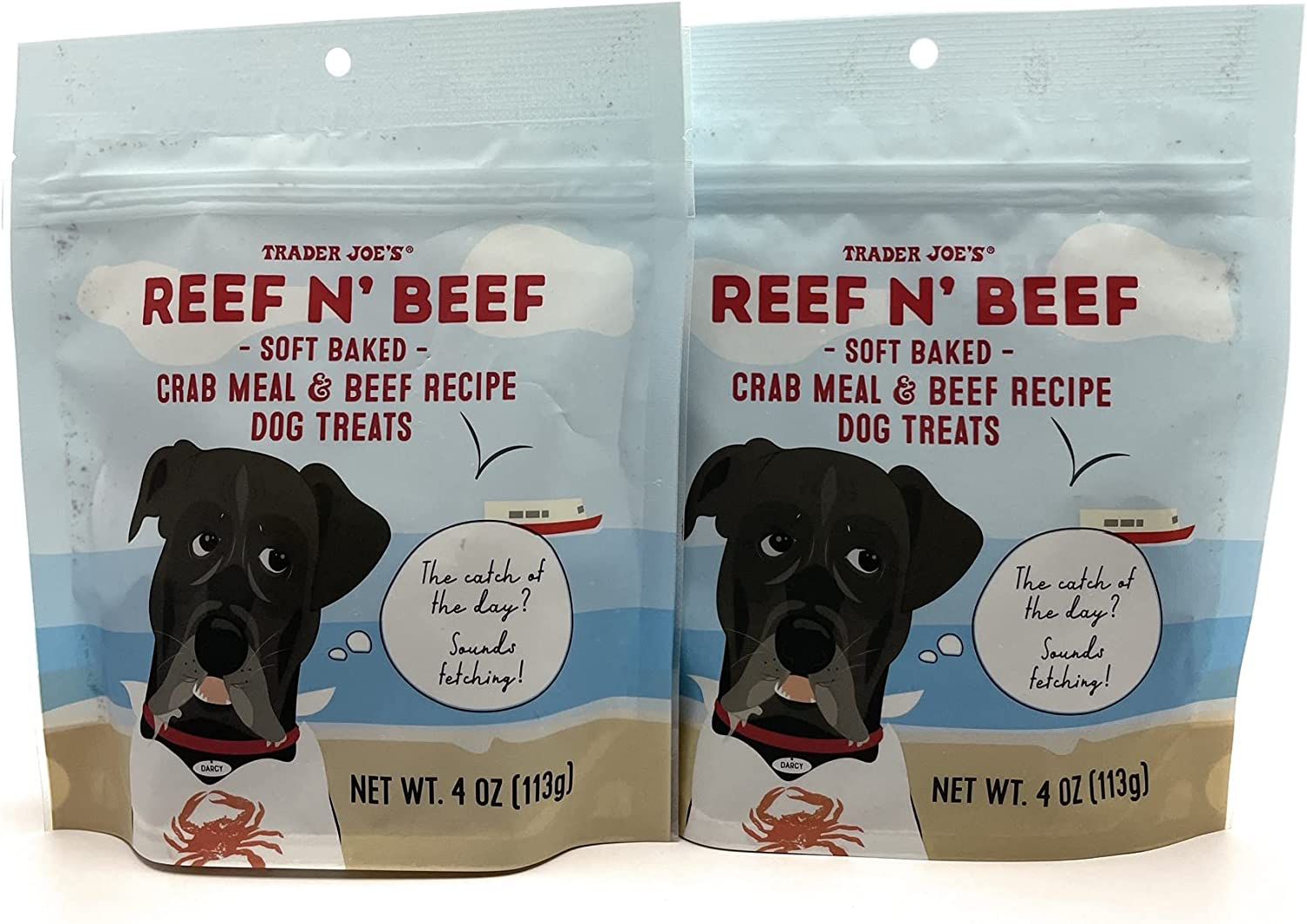 4 (Tie). Reef N ‘ Beef Soft Baked Crab Meal & Beef Recipe