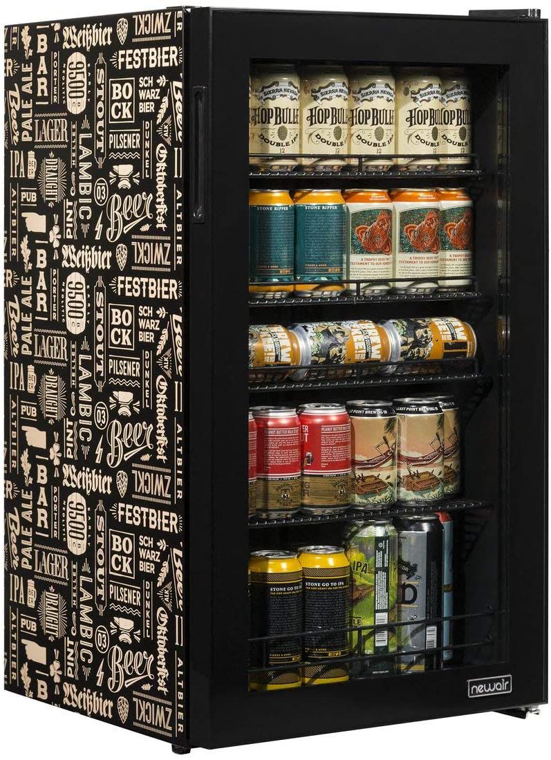 NewAir Beverage Refrigerator Cooler with 126 Can Capacity