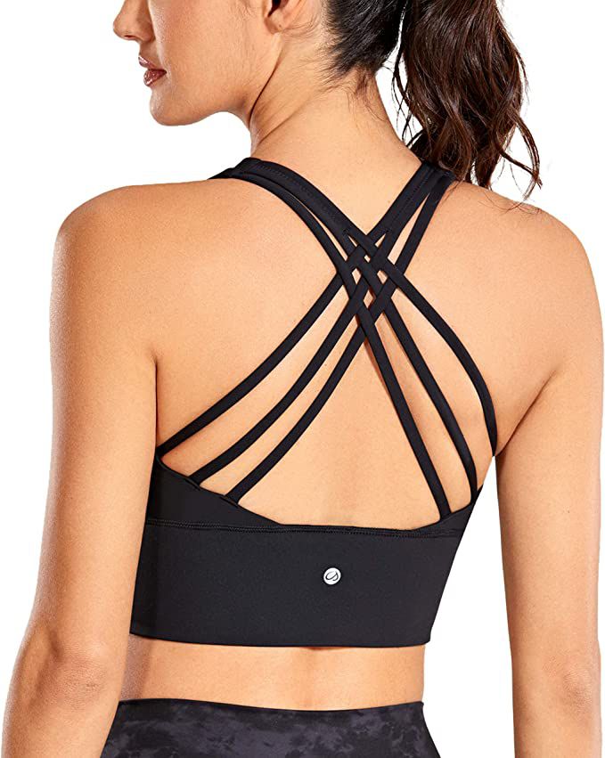 CRZ YOGA Strappy Longline Sports Bra