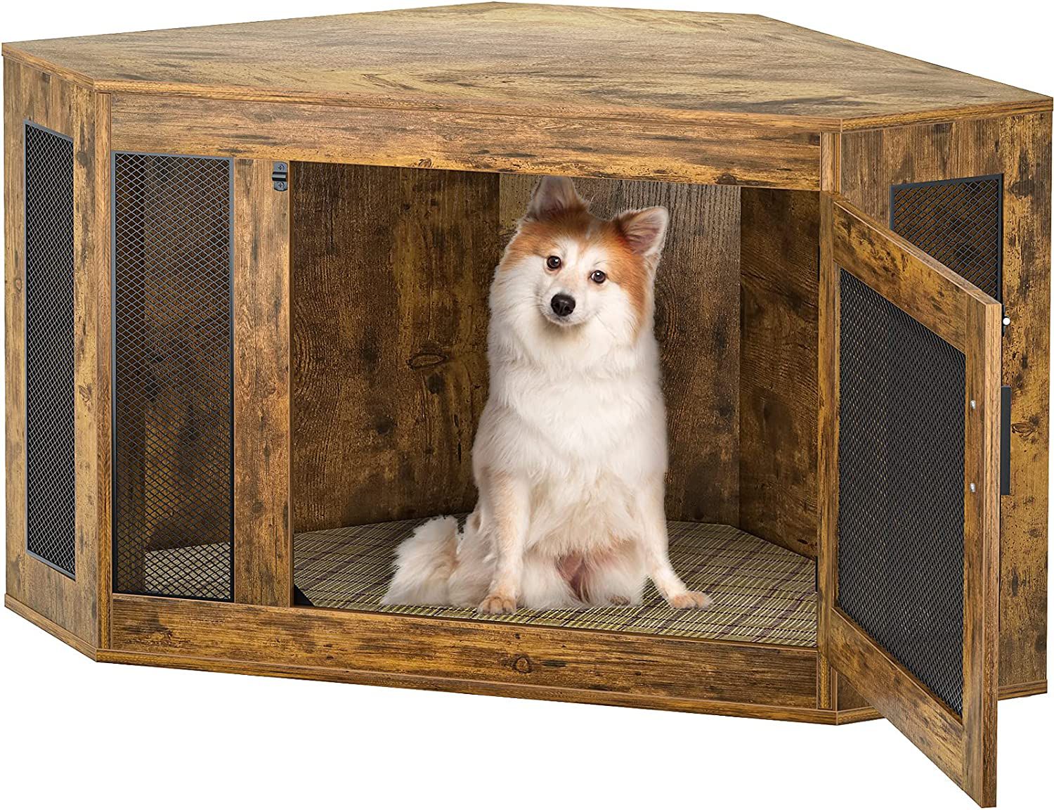 Armocity Corner Dog Crate Furniture