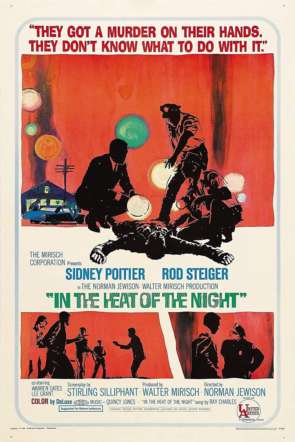 In the Heat of the Night (1967) Movie Poster