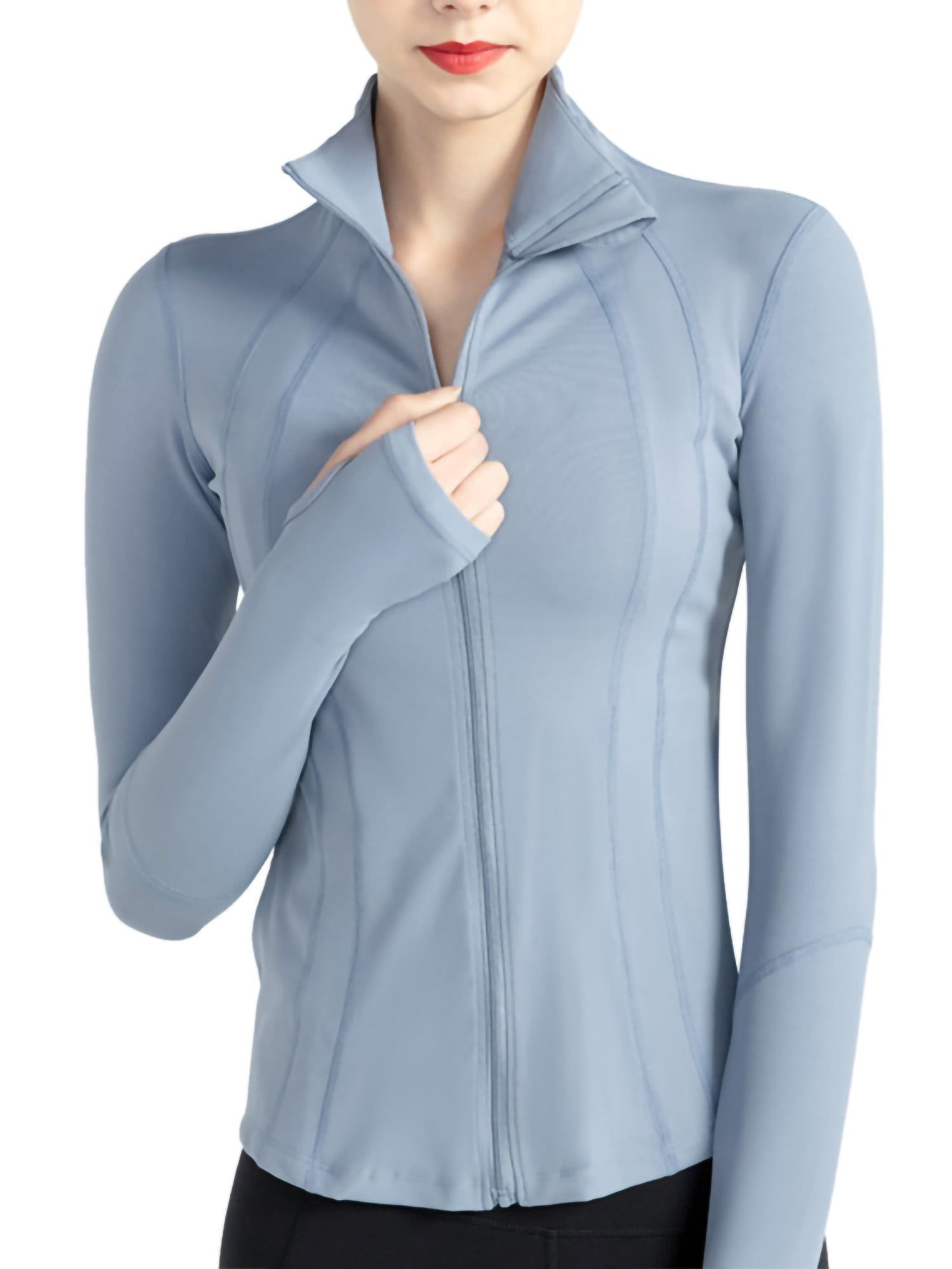 Women's Full Zip Up Running Track Jacket