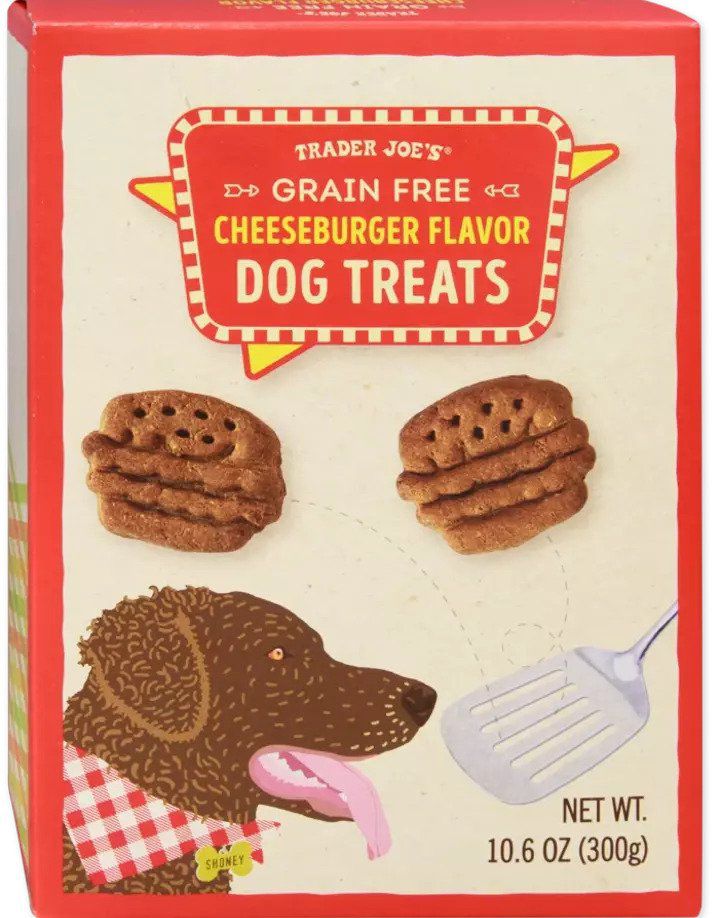 3. Grain Free Cheeseburger Flavor Dog Treats
