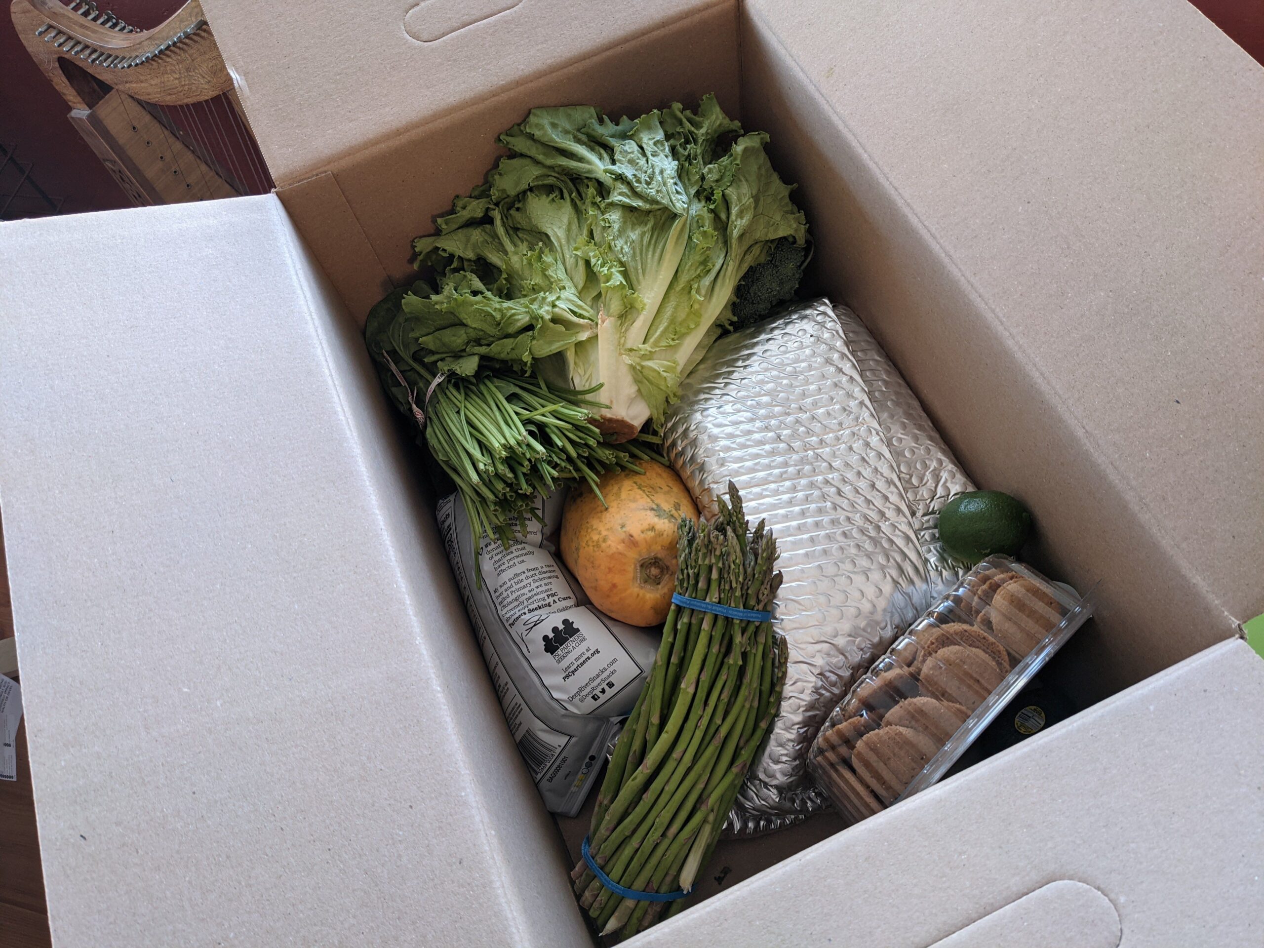 Imperfect Foods Opened Box