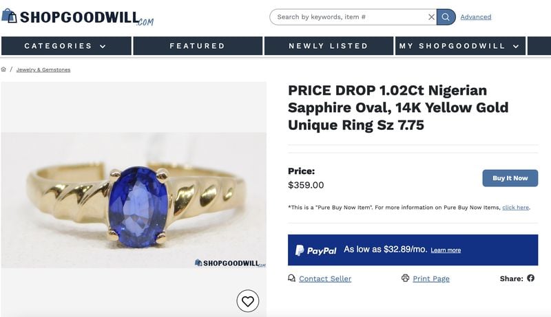 ShopGoodwill Bidding