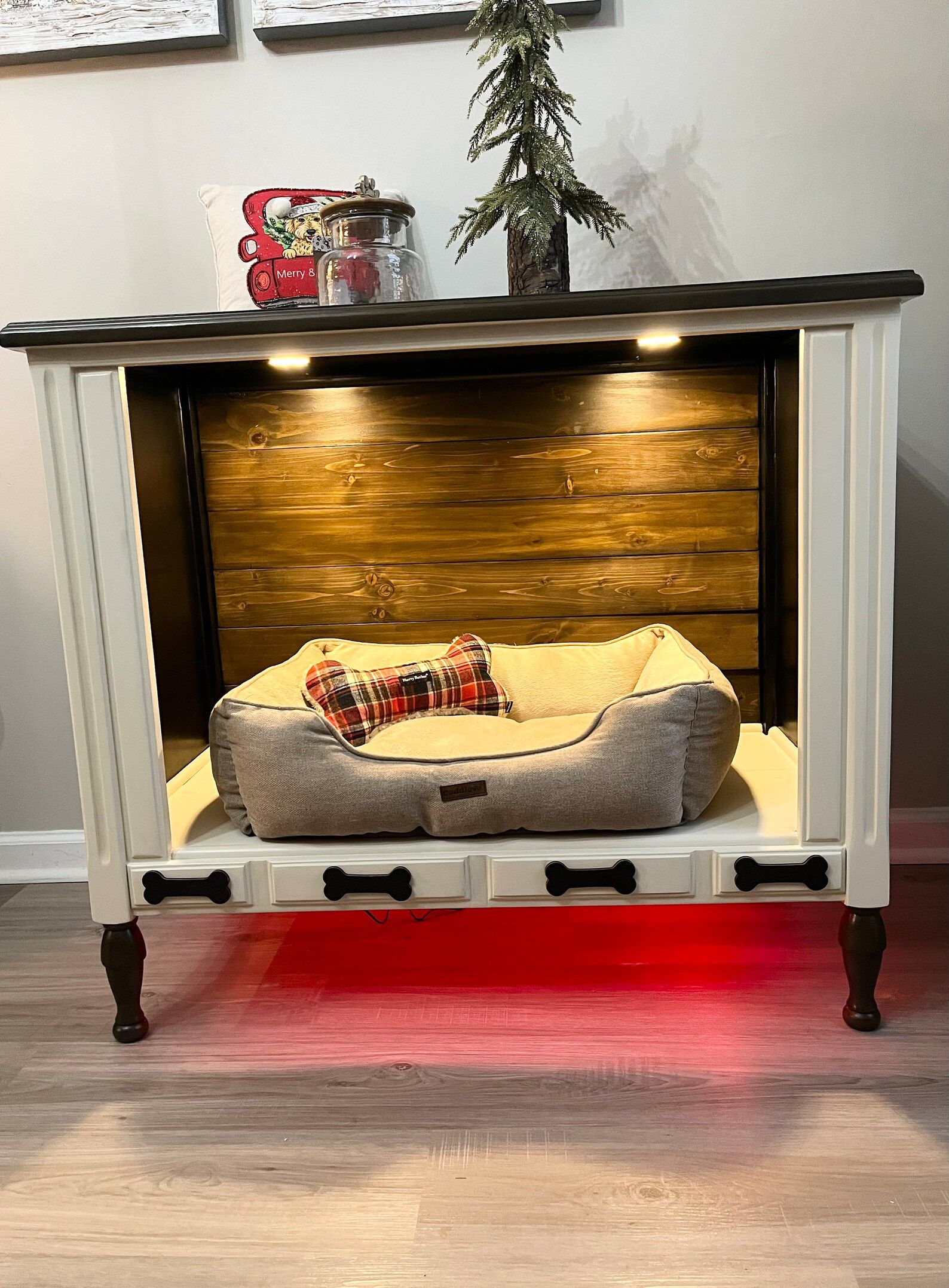 Converted TV Console