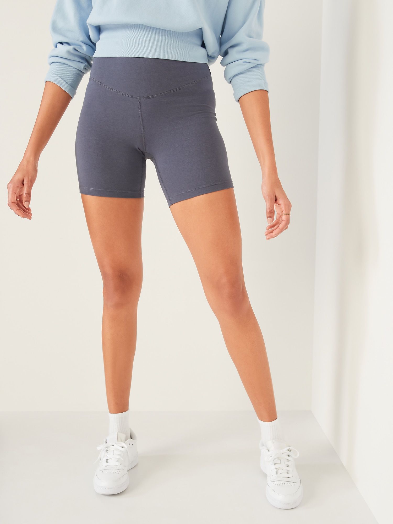 Extra High-Waisted PowerChill Hidden-Pocket Biker Short