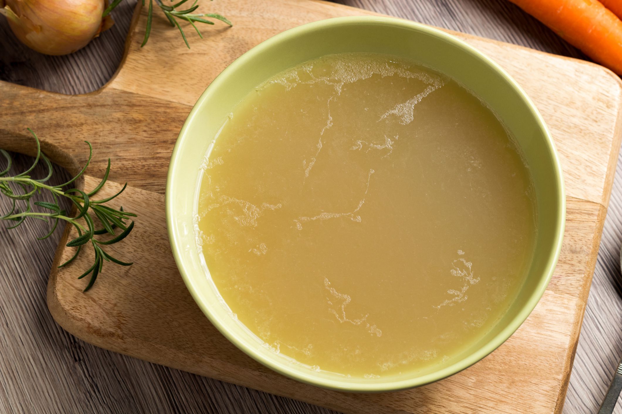 chicken broth
