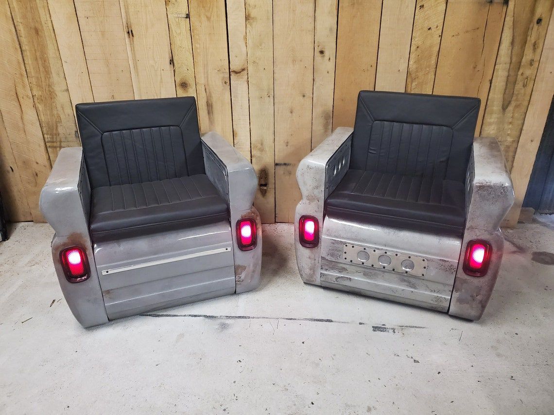 Car Chair Man Cave Decor