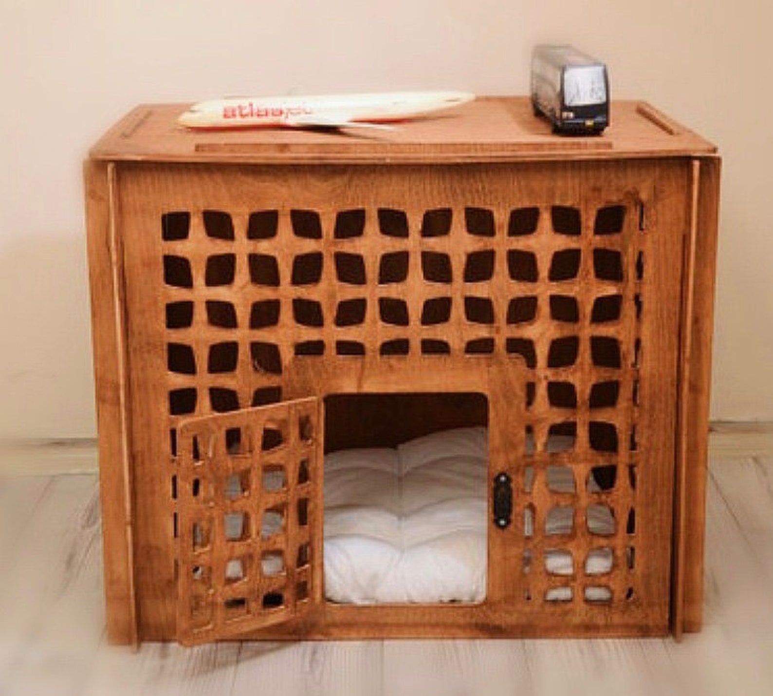 Wood Dog Crate