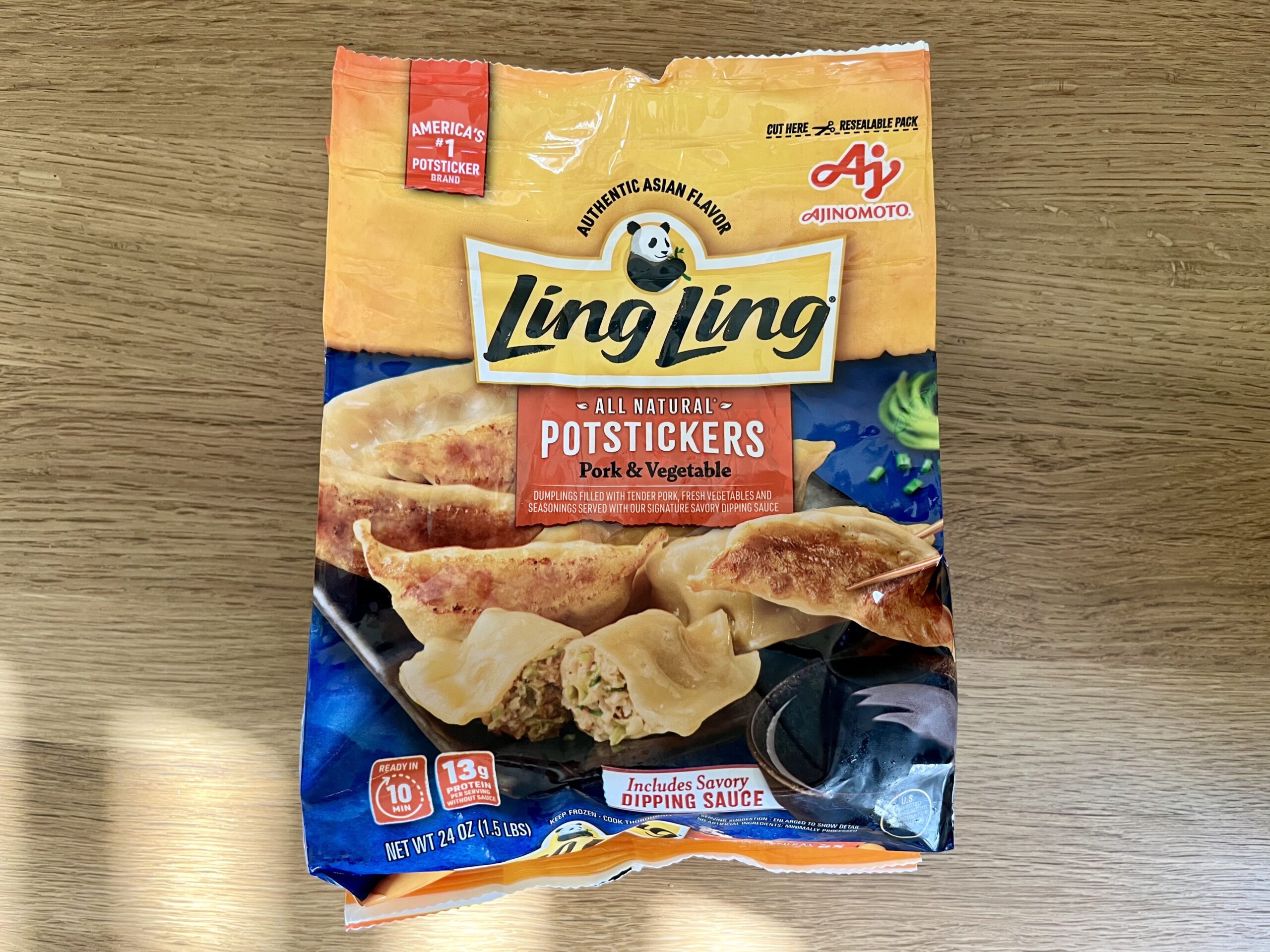 5. Ling Ling Pork & Vegetable Potstickers