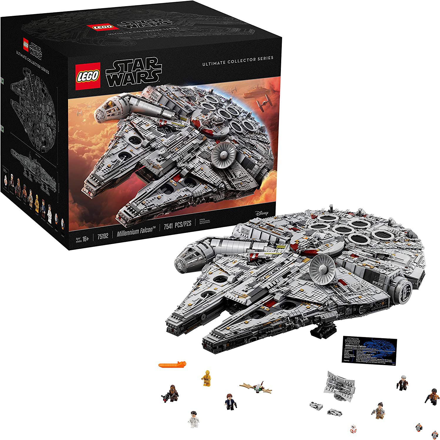 star wars Millennium Falcon lego set