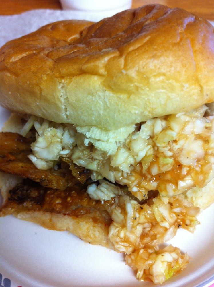 a pork skin sandwich