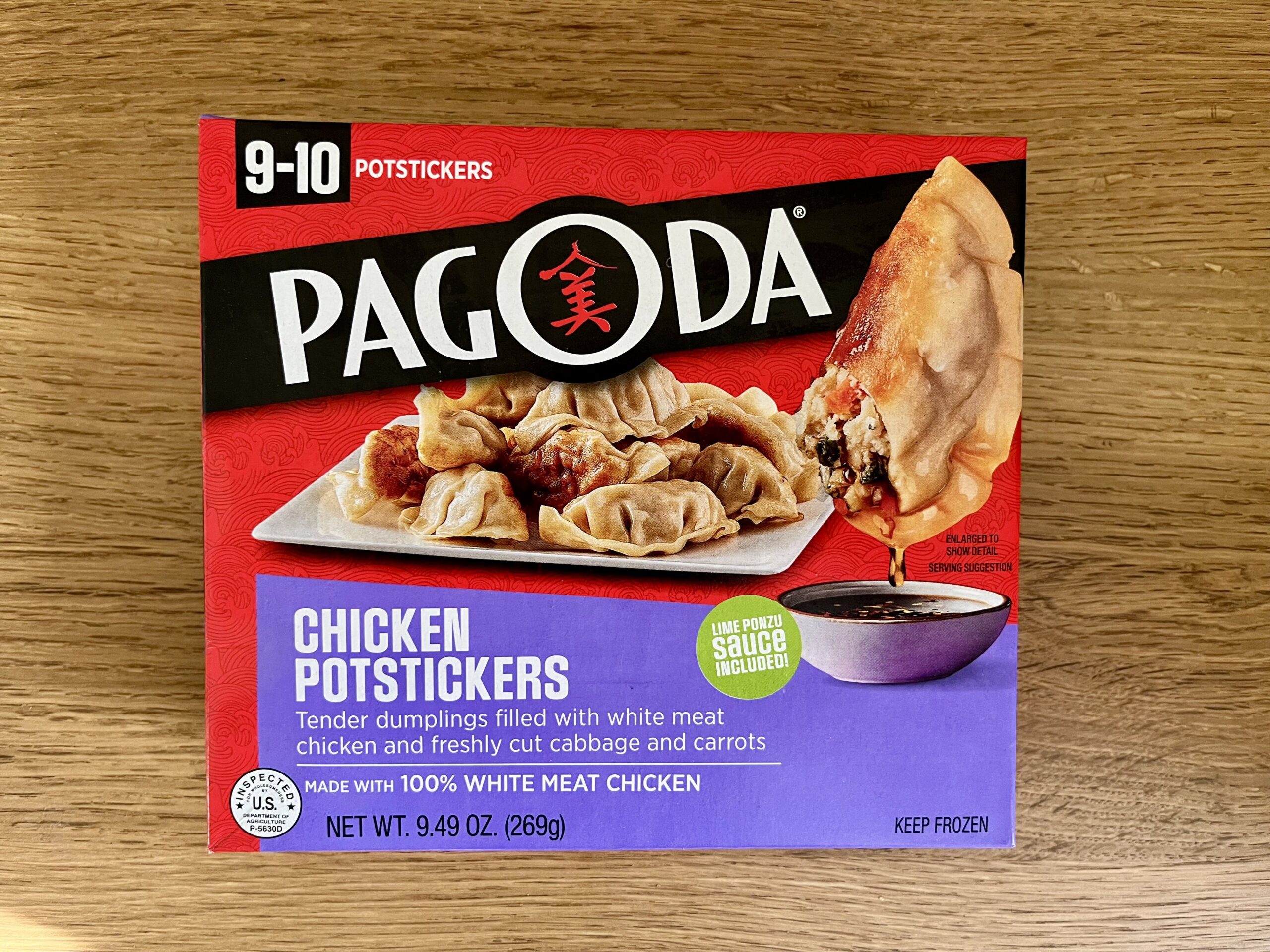 4. Pagoda Chicken Potstickers
