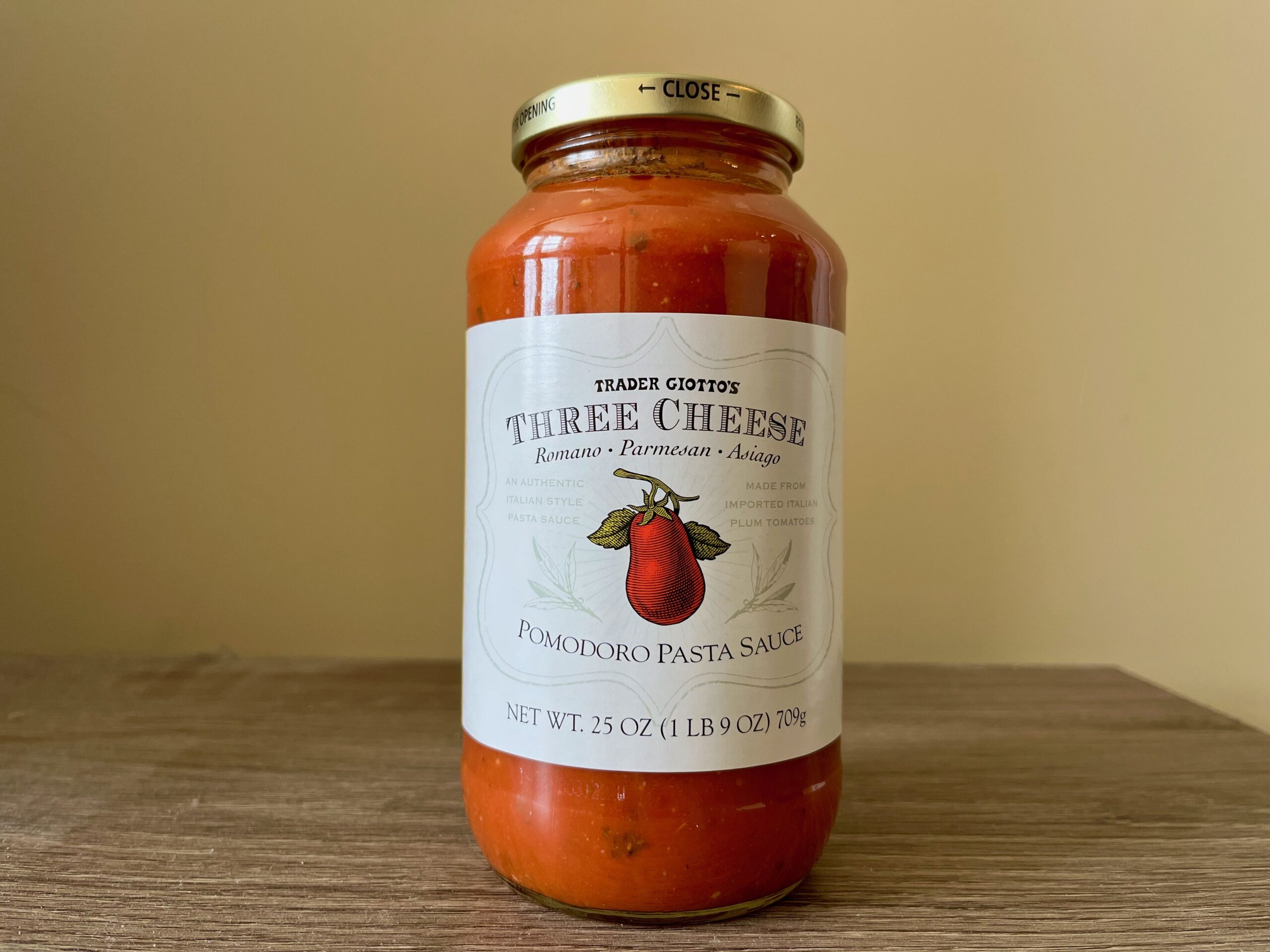 5. Three Cheese Pomodoro Sauce