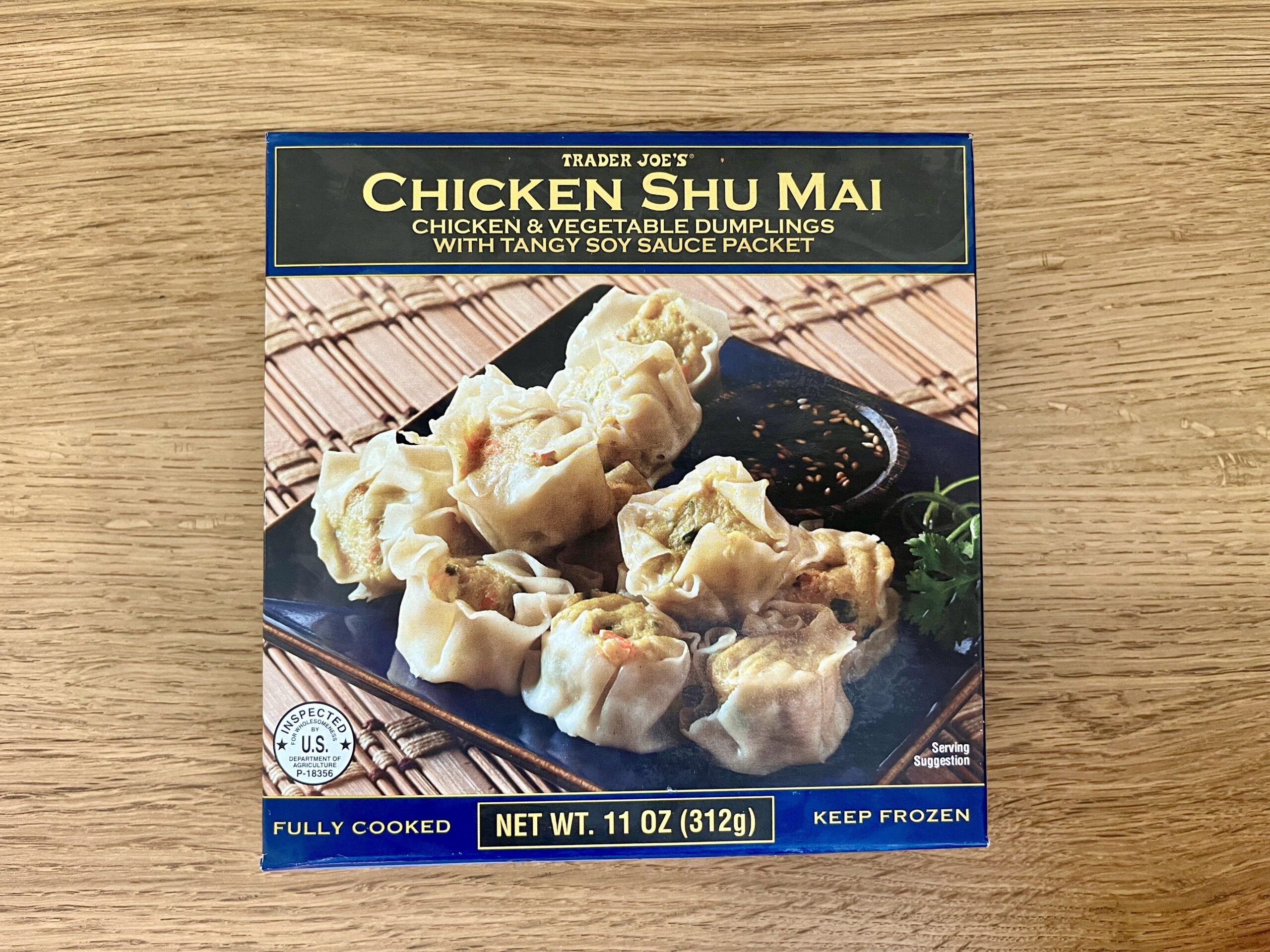 3. Trader Joe’s Chicken Shu Mai