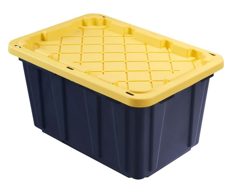HDX 27-Gallon Storage Totes