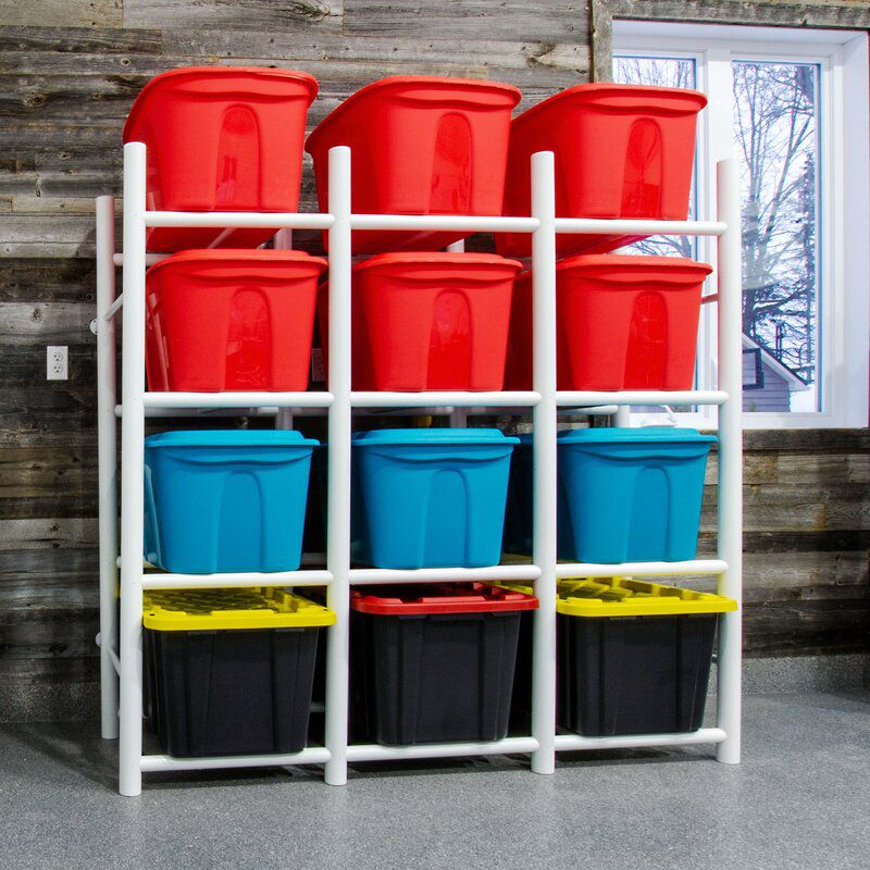 Storage Bin Shelving Unit