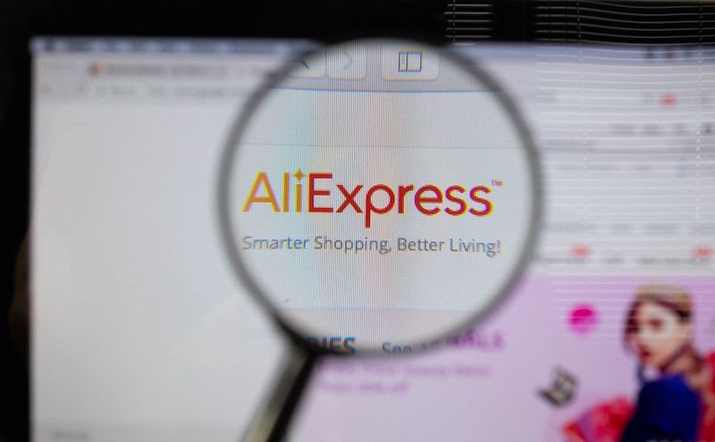 Online Shopping AliExpress Home Webpage