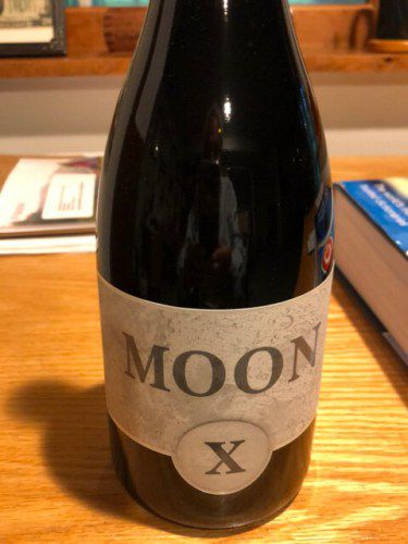 Tarte d’Alsace and Moon X Red Wine