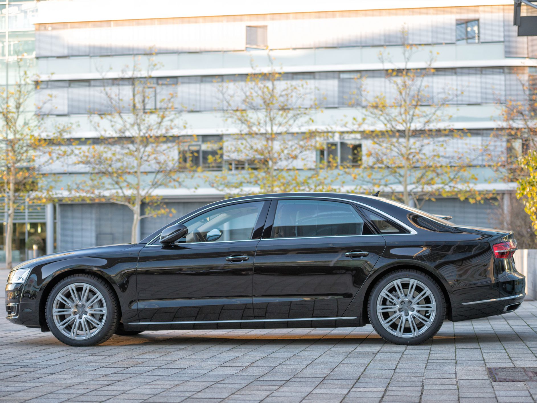 Audi A8L is a luxury car manufactured by the Audi AG. It was launched in 2011.