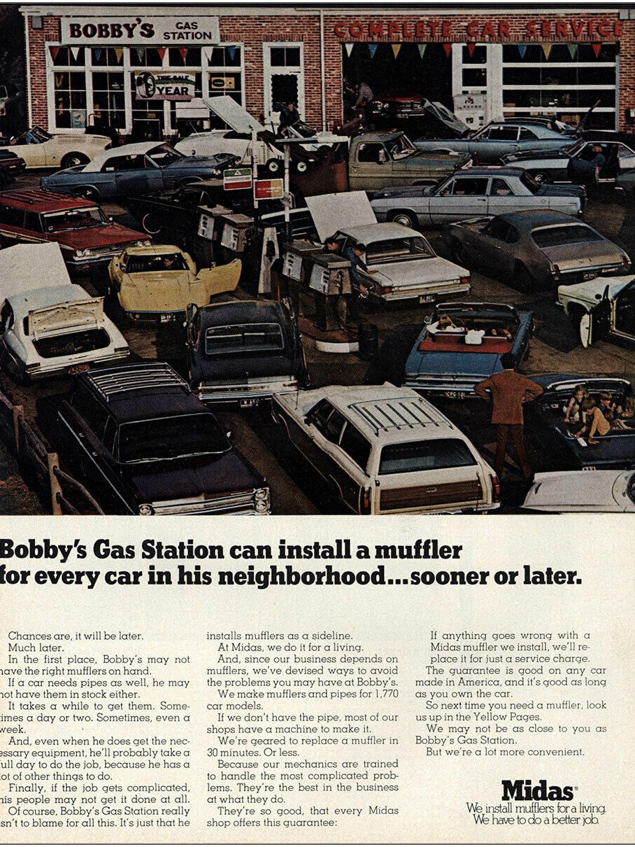 1970 Gas Station