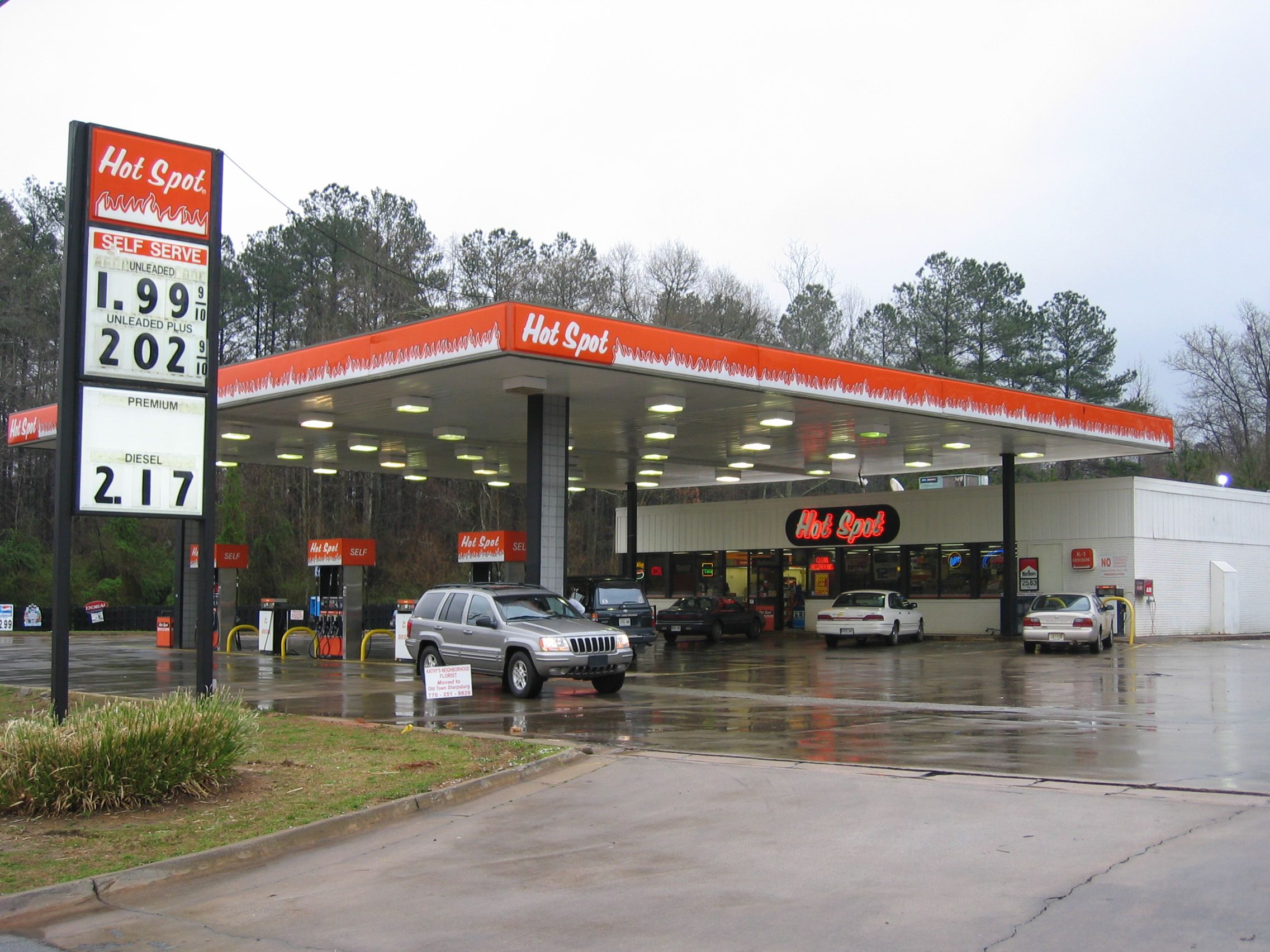hot spot gas station