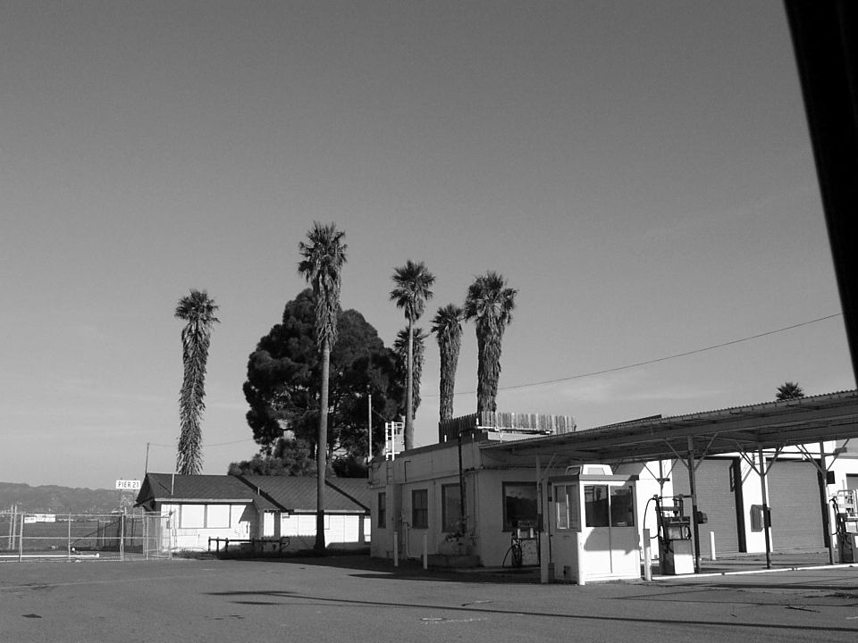 Treasure Island: Abandoned gas station