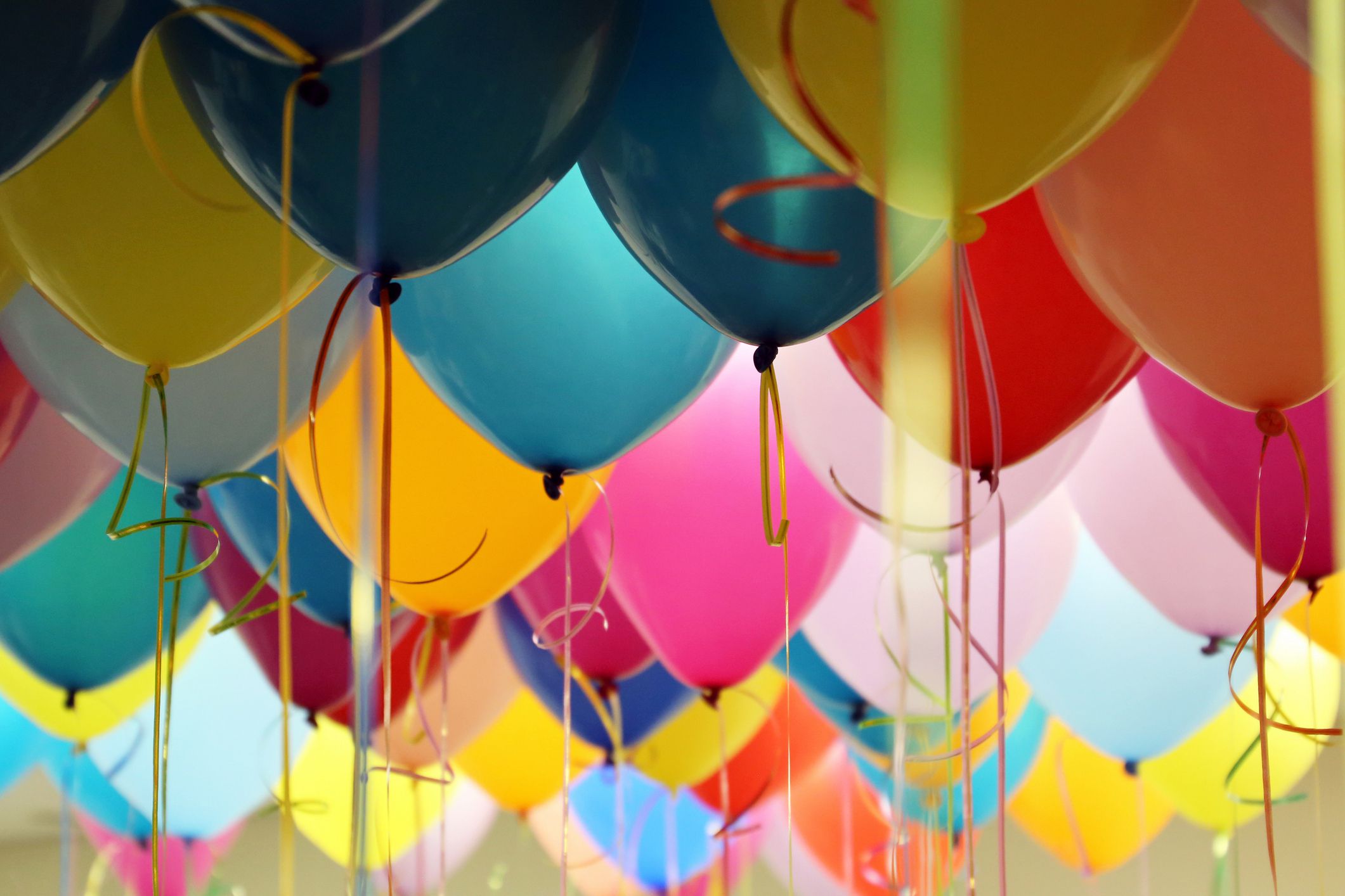 Colorful festive background for birthday celebration, corporate party